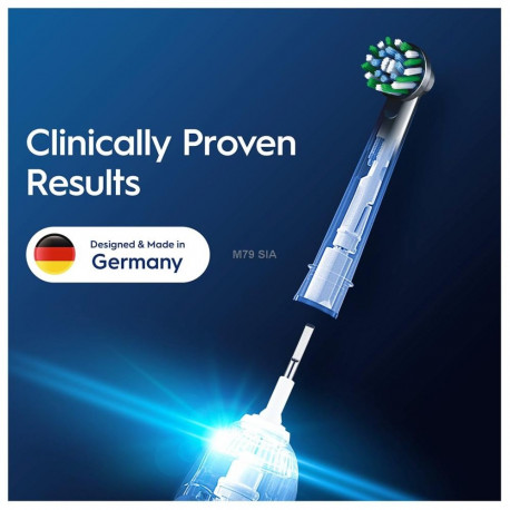 Oral-B harjapead EB50-4 CrossAction 4 pcs. PRO, must