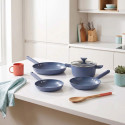 Progress BW14505B Mellow 24cm Fry Pan, Blue