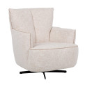 Tugitool CALLA pöörlev 82x80xH88cm, kaeravalge