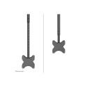 NEOMOUNTS Back-to-Back Screen Ceiling Mount Height 106-156cm