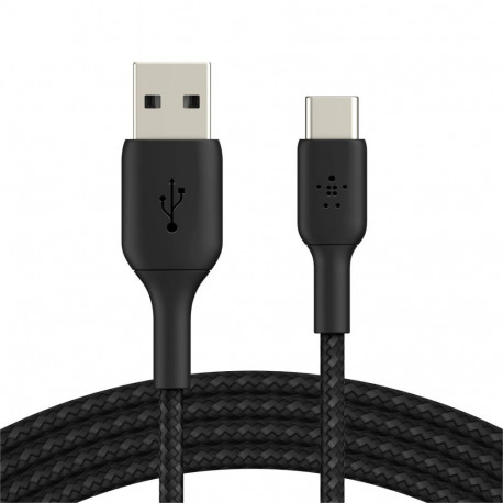 Belkin USB-A kuni USB-C kaabel CAB002bt3MBK Boost Charge punutud 3m, must