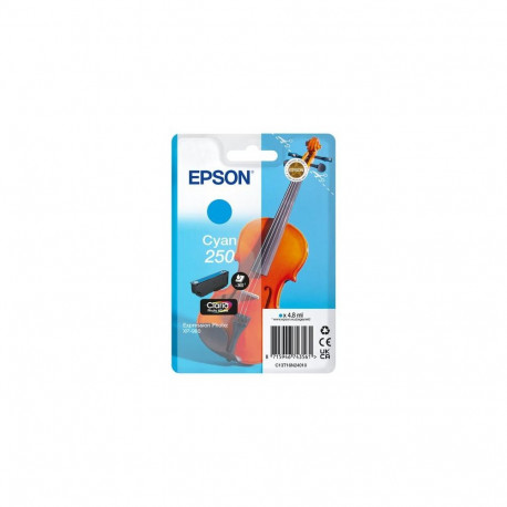 Epson Singlepack Cyan 250 Violin Claria Photo HD Ink