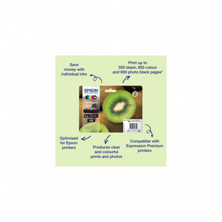 Epson Kiwi Singlepack Yellow 202 Claria Premium Ink