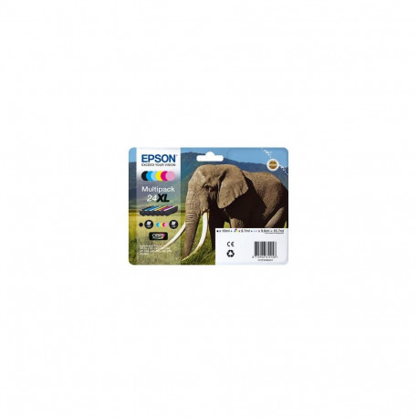 Epson Elephant 24XL Claria Photo HD Single Cyan Ink