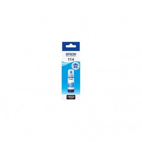 Epson 114 EcoTank Cyan ink bottle