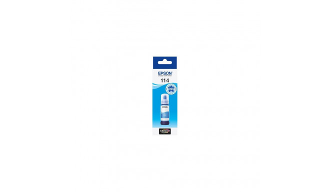 Epson 114 EcoTank Cyan ink bottle