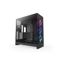 Computer Case - NZXT H9 Flow RGB Midi Tower, Supports ATX, Ample Storage, Black