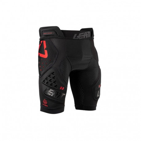 Protective Shorts - Leatt Impact Shorts 3DF 5.0, MoistureCool, AirMesh, Size M, Black