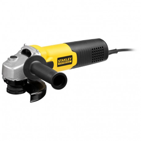 Tools & DIY - STANLEY 125mm 1100W Cordless Angle Grinder 11000 RPM M14 Black/Red