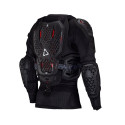 Chest & Back Protector - Leatt Body Protector 5.5 Evo Hardshell, Adjustable Straps, Size L Black