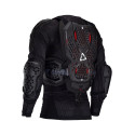 Chest & Back Protector - Leatt Body Protector 5.5 Evo Hardshell, Adjustable Straps, Size L Black