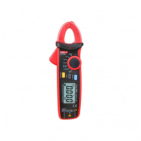 Tool - Uni-T UT210D Mini Digital Clamp Meter 200A, 600V, Temperature Probe Black