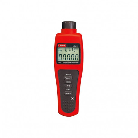 Measurement Tool - Uni-T UT372 Non-Contact Tachometer 10–99,999 RPM USB Black