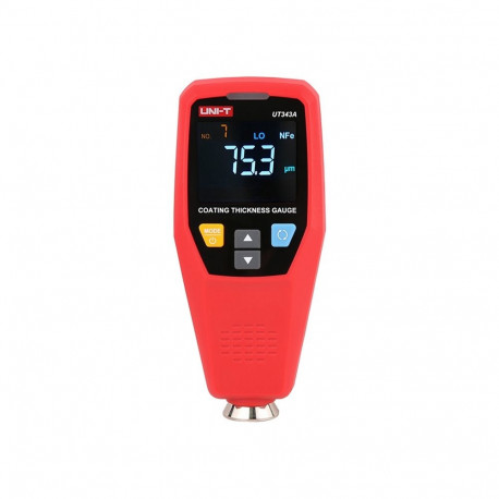Measuring Tool - Uni-T UT343A Coating Thickness Gauge 0–1750 µm ±(3%H+1) µm Black