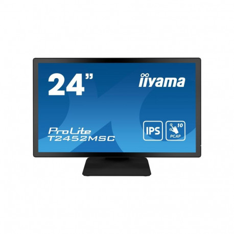 Monitor - iiyama ProLite T2452MSC-B1 24" Full HD Touch IPS Adjustable Stand