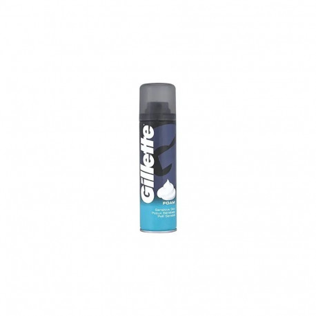 Gillette Classic Sensitive Shave Foam, for Sensitive Skin, 200ml