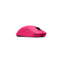 Logitech G Pro 2 Lightspeed Wireless Gaming Mouse RF Wireless 44000 DPI, Magenta