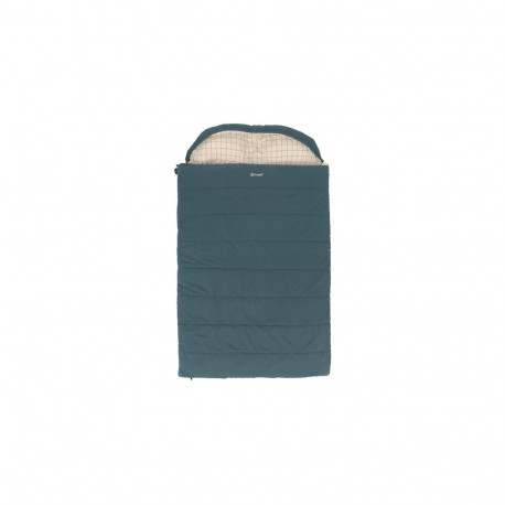 Outwell magamiskott Camper Lux Double 235 x 150cm temperatuur -16 kuni 5°C tõmblukk mõlemal küljel, 
