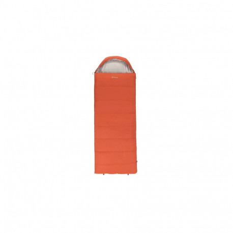 Outwell Campion Lux Orange | Sleeping Bag | 225 x 85 cm | -16 to 5 °C | Left Zipper