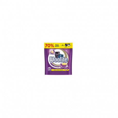 Geelkapslid WOOLITE BLACK  33 tk/pakk