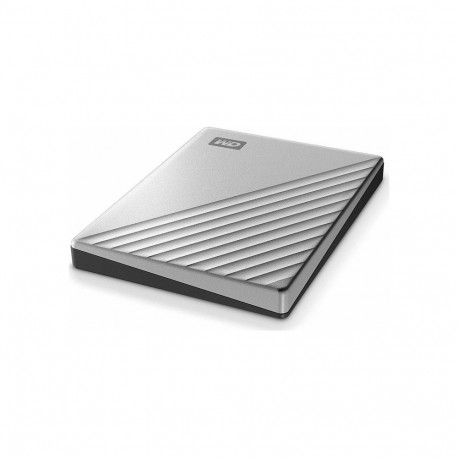 WD My Passport Ultra 1 TB, external hard drive (silver / black, USB-C 3.2 (5 Gbit / s))