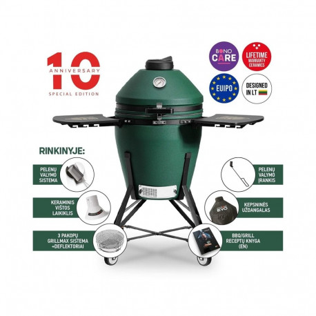 GRILL KAMADOBONO ZALGIRIS EVO22 GREEN M