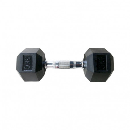 RUBBER HEXDUMBBELL YLDB35 5KG