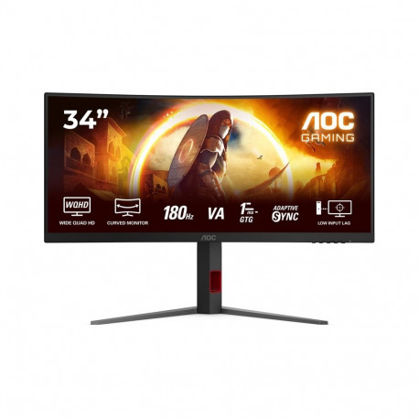 MONITOR AOC CU34G4 LED CURVED 34 HDR