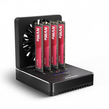 ADSA-M2C44 USB-C 4xNVMe M.2 40Gbps cooler