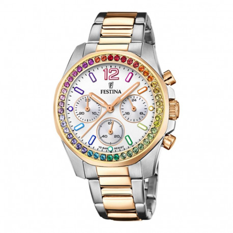 Festina Boyfriend F20608/2 Ladies Watch Chronograph