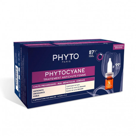PHYTOCYANE ravi juuste väljalangemise vastane progressiivne naistele 12 x 5ml