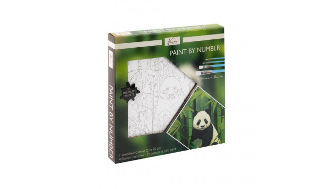 Grafix värvi numbri järgi Panda