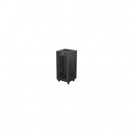 LANBERG Rack Cabinet 19inch Free-Standing 24U/600X600 FLAT PACK With Mesh Door LCD black V2