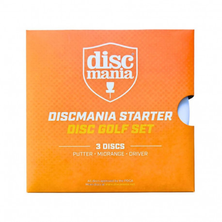 Discgof disc set DISCMANIA Starter PDGA 3pcs