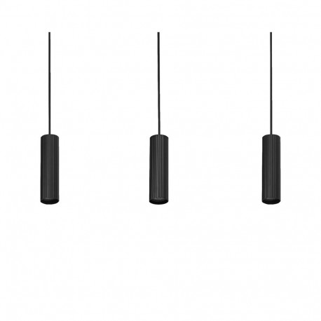 LUMINAIRE OSRAM 3XGU10 BLACK