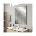 lihtne C-servaga riputatav peegel 100x80cm