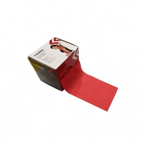 Võimlemiskumm TOORX Elastic Band, medium, 25 m, punane