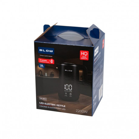 Electric Kettle - BLOW BK-18PB 2200W 1.8L Touch Control Black