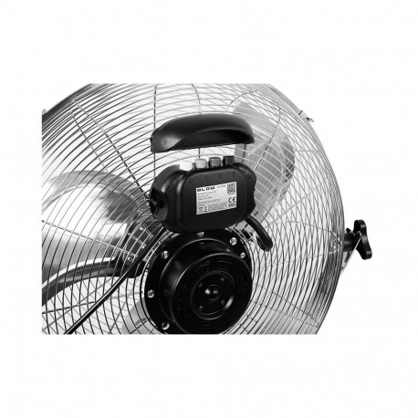 Household Fan - BLOW 18" Floor Fan 200W With 3 Speed Settings And Tilt Adjustment - Black