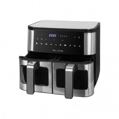 Home & Kitchen Appliance - BLOW AIR FRYER 2500W 9L With 8 Preset Programs Black