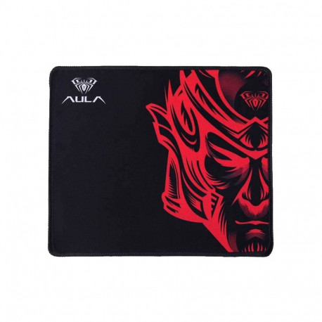 Gaming Mouse Pad - AULA Wind Red Coaster 250 mm x 210 mm Black/Red