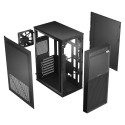 Computer Case - LOGIC CASE J23 PRO USB-C ATX Midi Tower, USB 3.2, Black