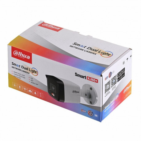 IP Security Camera - Dahua IPC-HFW1839TC-A-IL 8 MP, Night Vision 30m, PoE Metal Housing, IP67 Black
