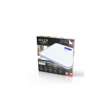 Digital Scale - Adler AD 8183, 180 kg Capacity, 100 g Accuracy, White