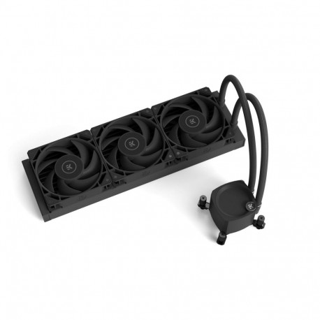 CPU Cooler - EK Water Blocks EK-Nucleus AIO CR360 Dark, 3x 120mm Fans, 3100 RPM, Black