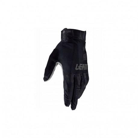 Bicycle Glove - Leatt MTB 2.0 X-Flow Cycling Gloves, Touchscreen Compatible, Size M, Black