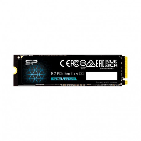 Silicon Power SP P34A60 | 128 GB | Solid-state drive interface M.2 PCIe Gen 3x4 | Read speed 1800 MB