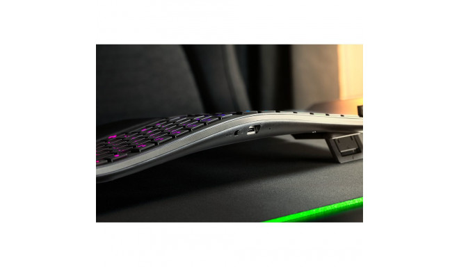 Razer Pro Type Ergo | Keyboard | Wireless | US | Bluetooth | Scissor-switch membrane