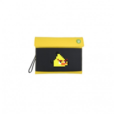 Pixelbag kott 10, kollane/must