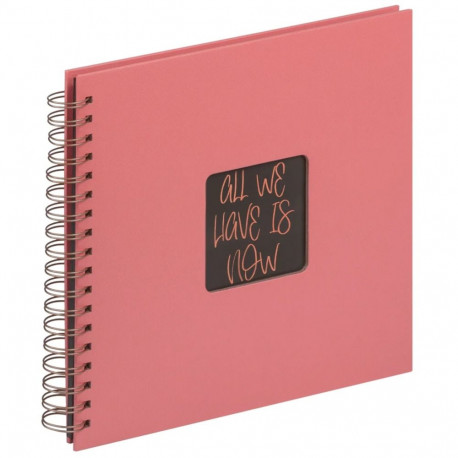 Walther Fun Living Coral   26x25 Album mit 40 Seiten    SA-108-LC
